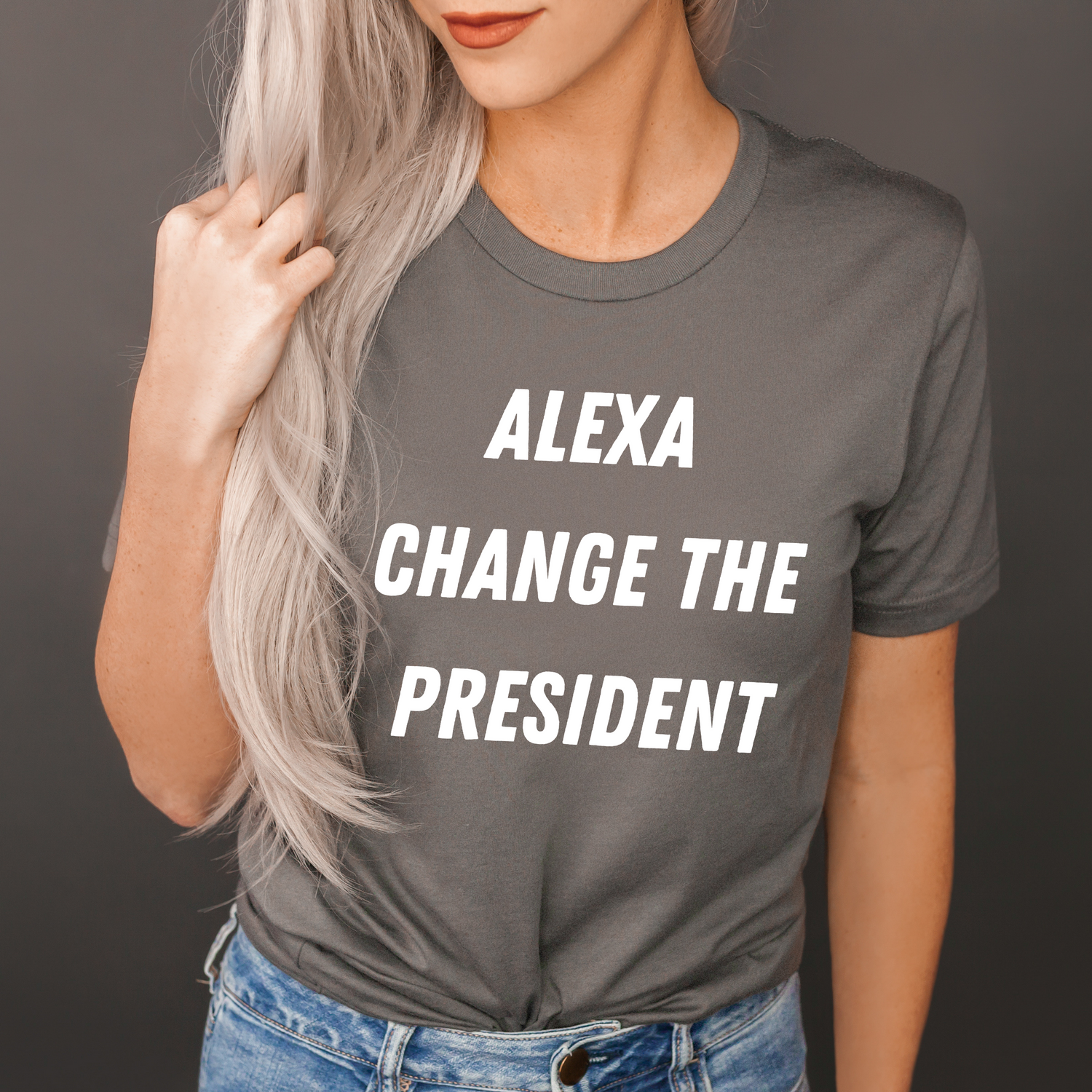alexa change the president tshirt