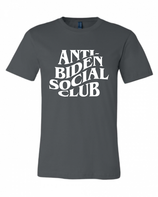 anti biden social club shirt